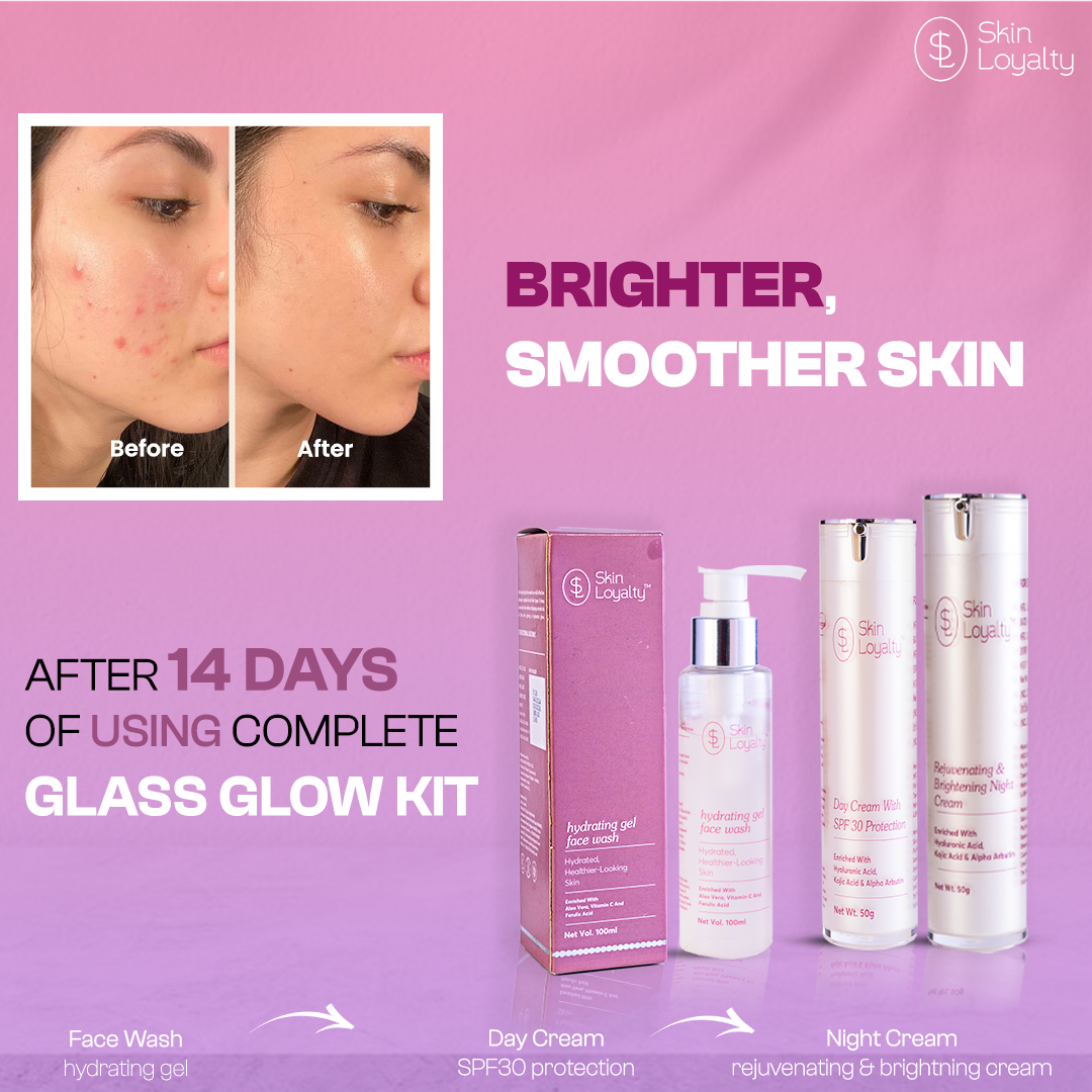 Perfect Korean Glass Skin: 3-Step Cleans n Glow Kit