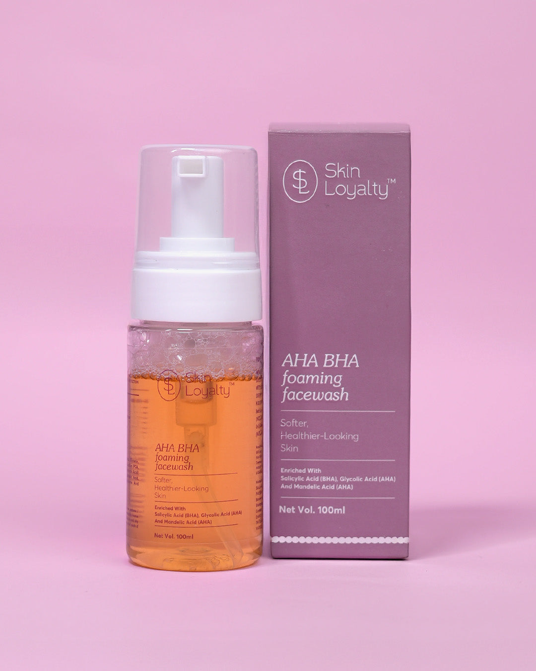 AHA BHA Foaming Face Wash