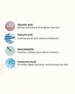 AHA BHA Foaming Face Wash